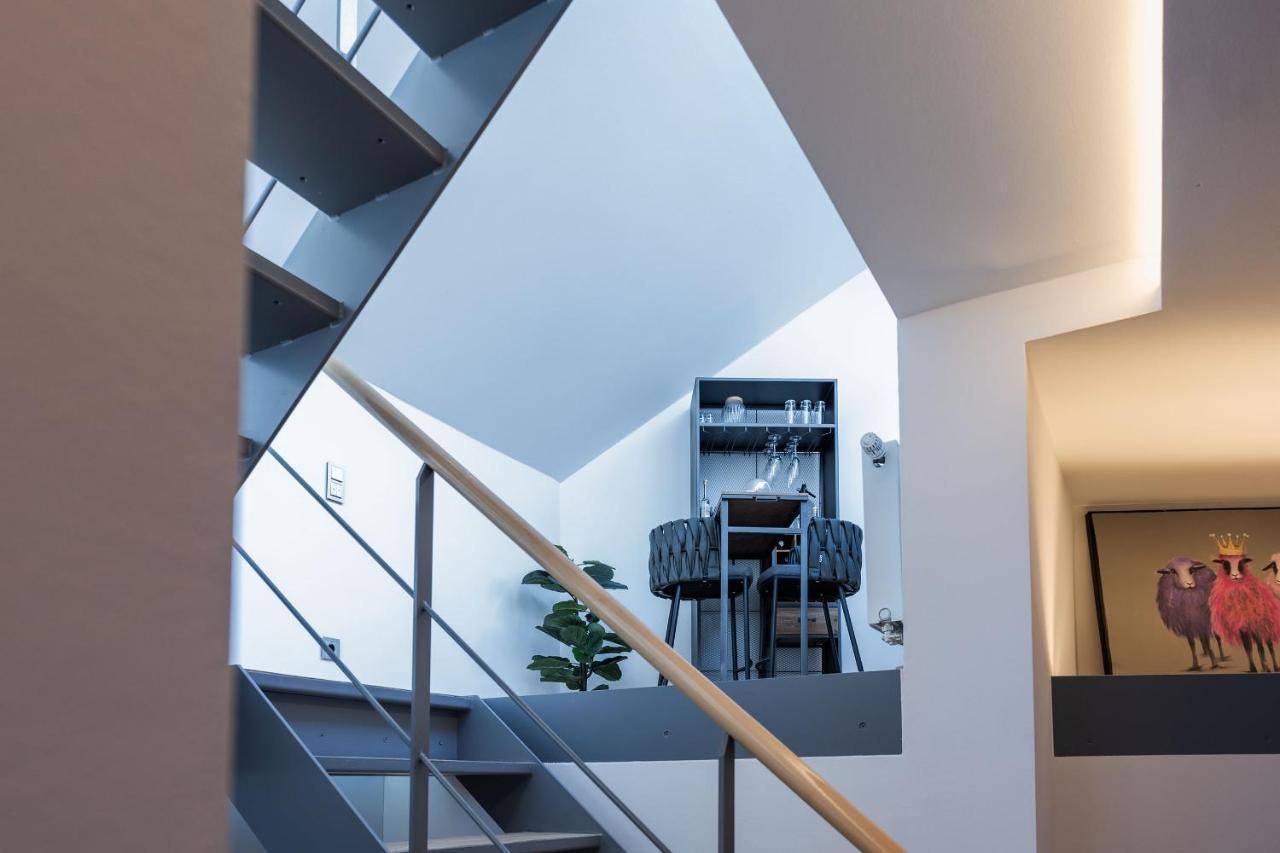 Luxus Wellness Loft - 245qm - Designwohnen im Zentrum Gütersloh Exterior foto